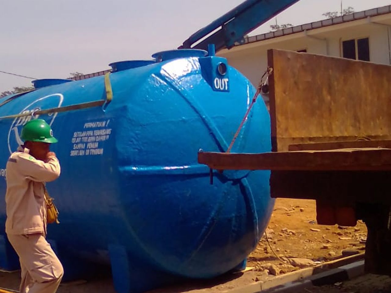 Septic Tank Berkualitas BioLux Proyek Damkar sentul