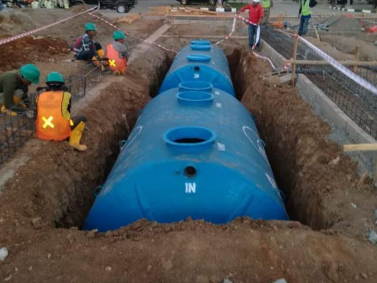 Septic Tank Berkualitas BioLux Proyek Rusunawa